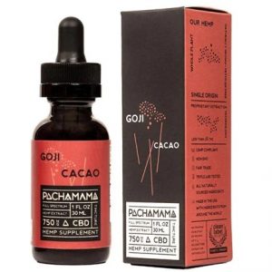 Goji Cacao CBD Oil Tincture 30ml By Pachamama